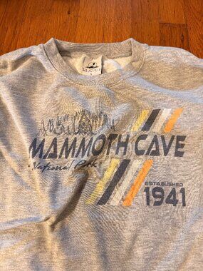 Vintage Mammoth Cave Sweatshirt - Size Large
